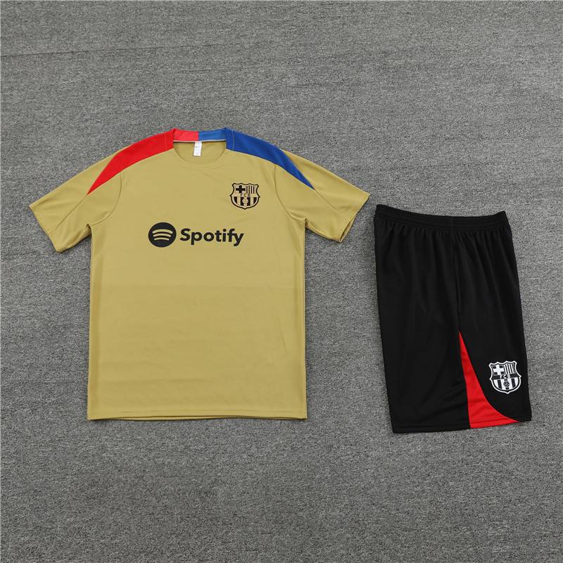 Barcelona Football Training Services Real Madrid short -sleeved jersey male adult Messi competition fast dry campaign custom team uniform