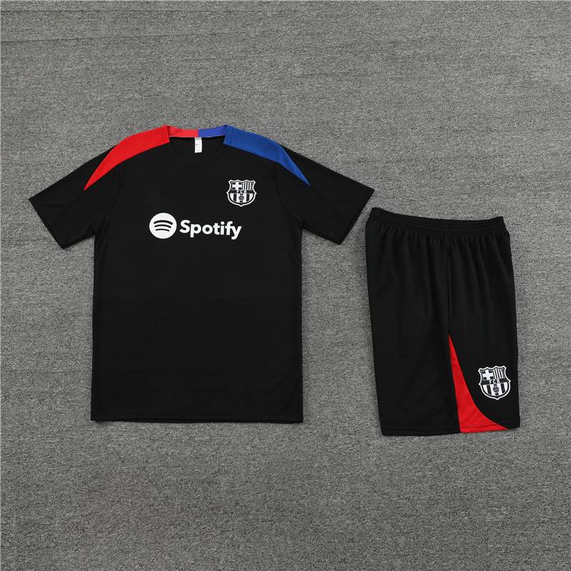 Barcelona Football Training Services Real Madrid short -sleeved jersey male adult Messi competition fast dry campaign custom team uniform