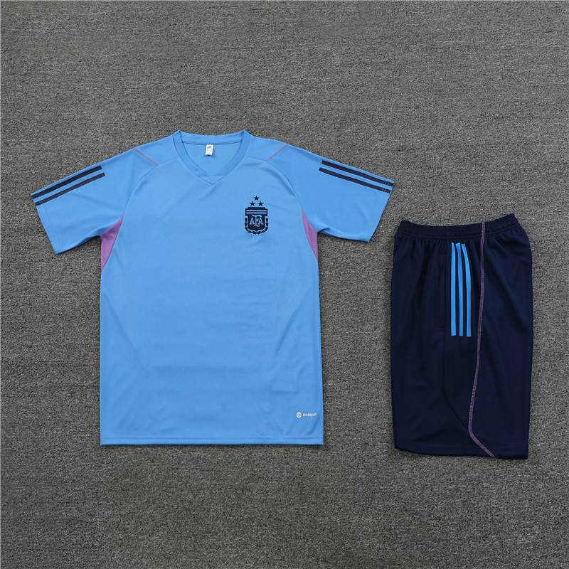 Barcelona Football Training Services Real Madrid short -sleeved jersey male adult Messi competition fast dry campaign custom team uniform
