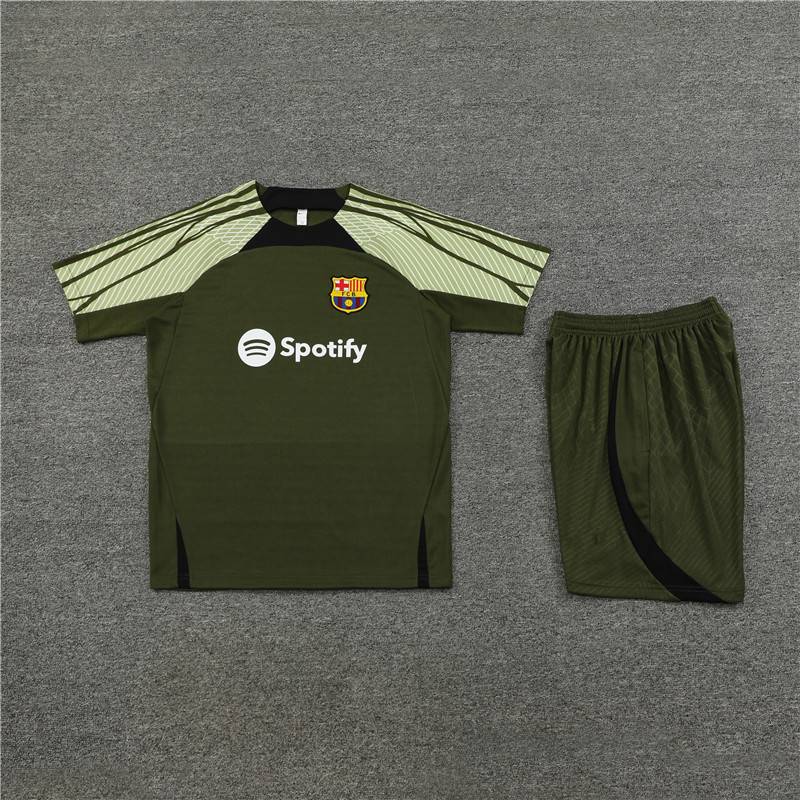 Barcelona Football Training Services Real Madrid short -sleeved jersey male adult Messi competition fast dry campaign custom team uniform