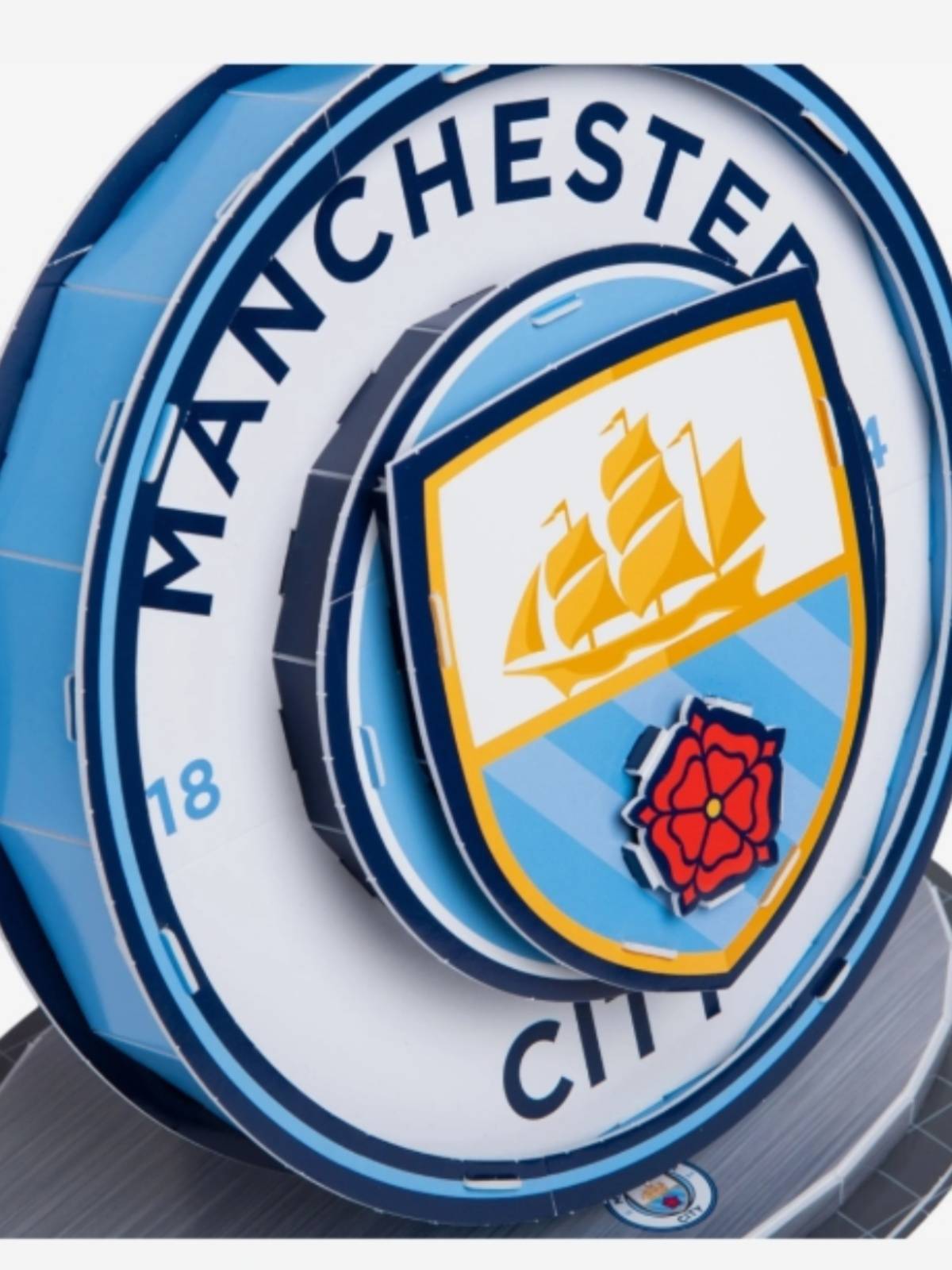 Manchester City team emblem plug -in model decoration British official genuine classic fans surrounding football giving gifts
