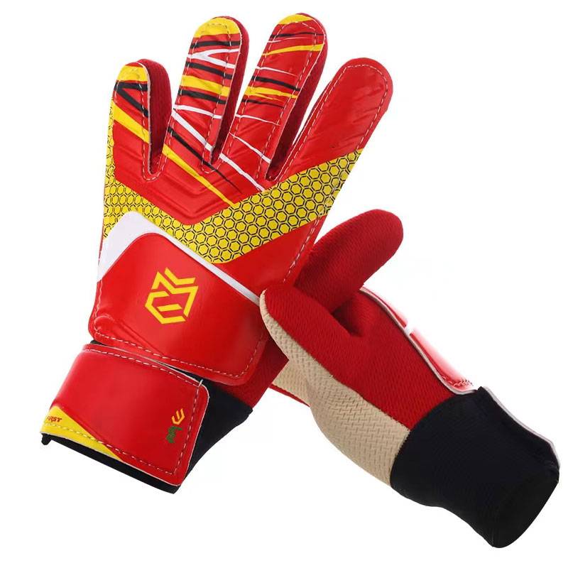 Goalkeeper gloves non -slip adult children's wear -resistant men's and female goalkeeper goalkeeper football competition dedicated to finger protection professional