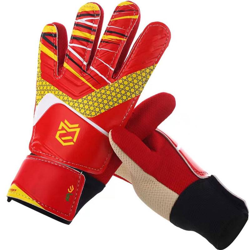 Goalkeeper gloves non -slip adult children's wear -resistant men's and female goalkeeper goalkeeper football competition dedicated to finger protection professional