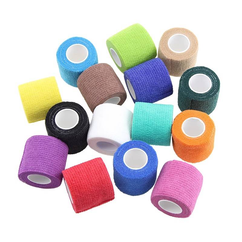 Zhongma high bomb self -stick sports bandage Pet bandage, bandage, blue ball bandage wrist, knee knee, ankle care finger