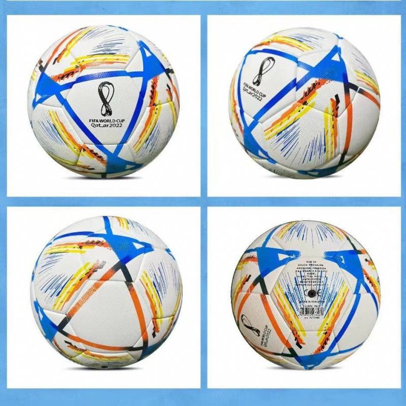 2022 Qatar World Cup sports thermal adhesion youth adult No. 4 training competition for football is cheap