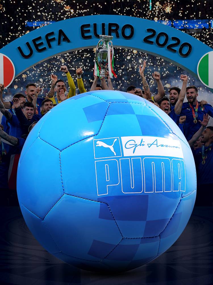 PUMA Puma Football Italian Blue 5 Football No. 4 Adult Youth Training Competition 083727-01