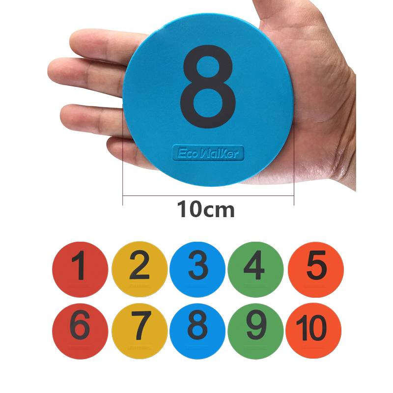 (Small 10cm) 10 pieces of digits 1-10