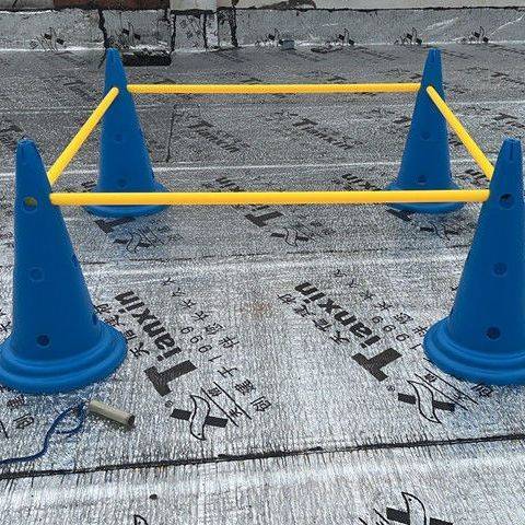 52 cm round bottom logo 4+1 meter pole 2