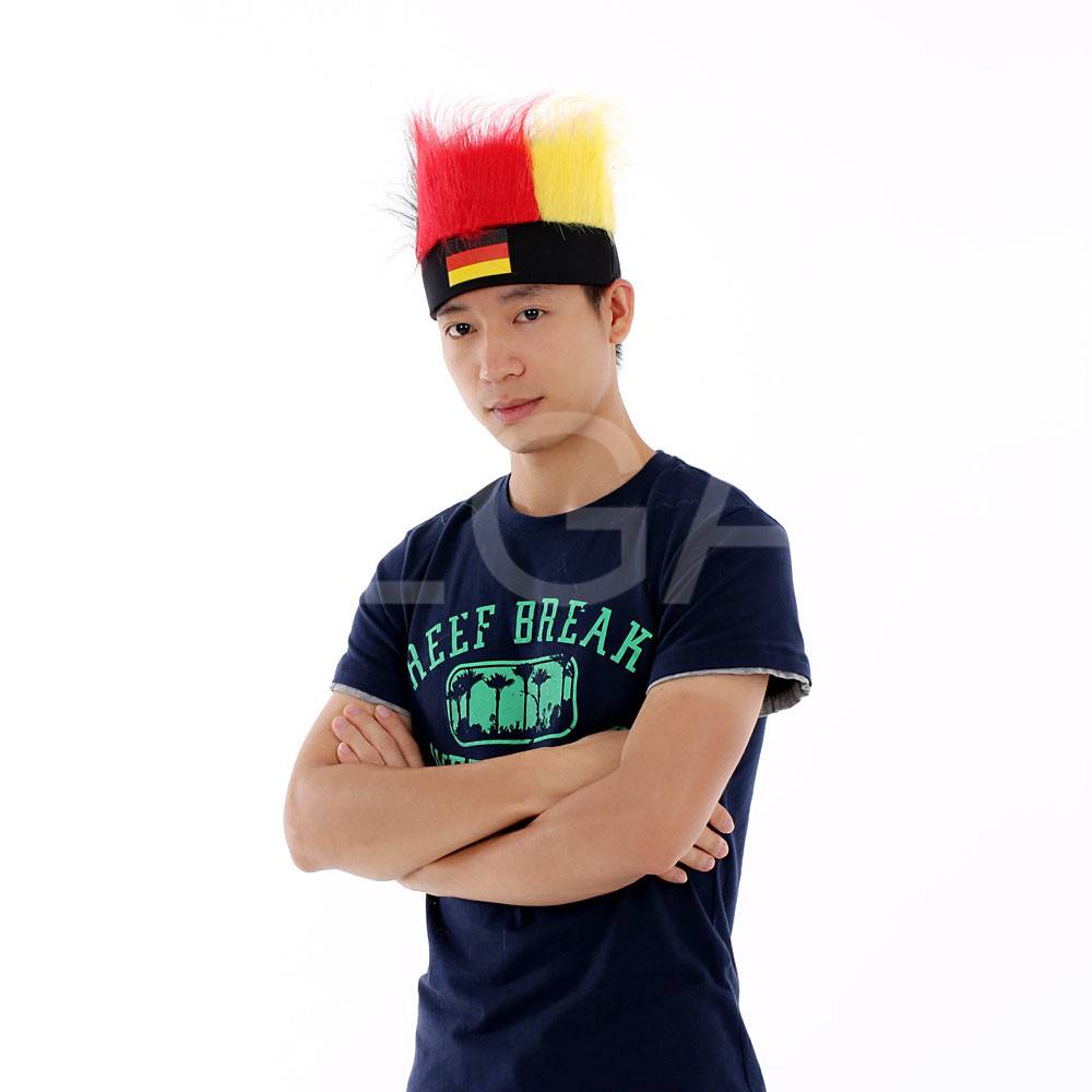 2022 World Cup Football German Bar Football Fan Fan Wig Products Cosplay Prudes Creative Hat
