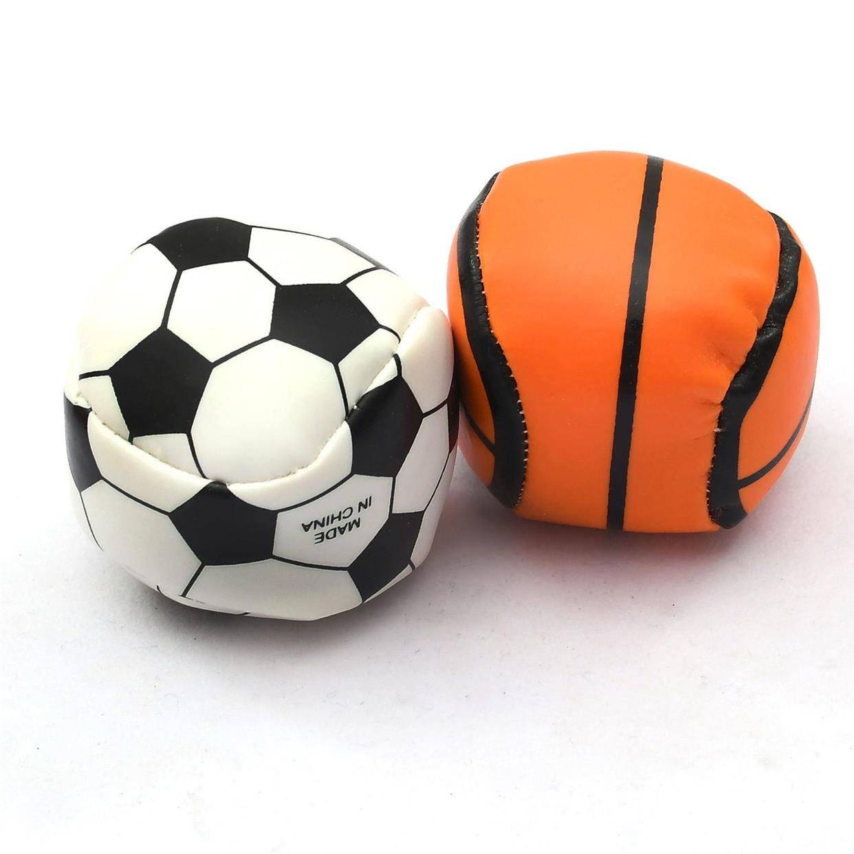 Er Shabao Children's Elementary Students Outdoor Drop Toys Classic 5CM Basketball Football Outdoor Toys Small Sandbag
