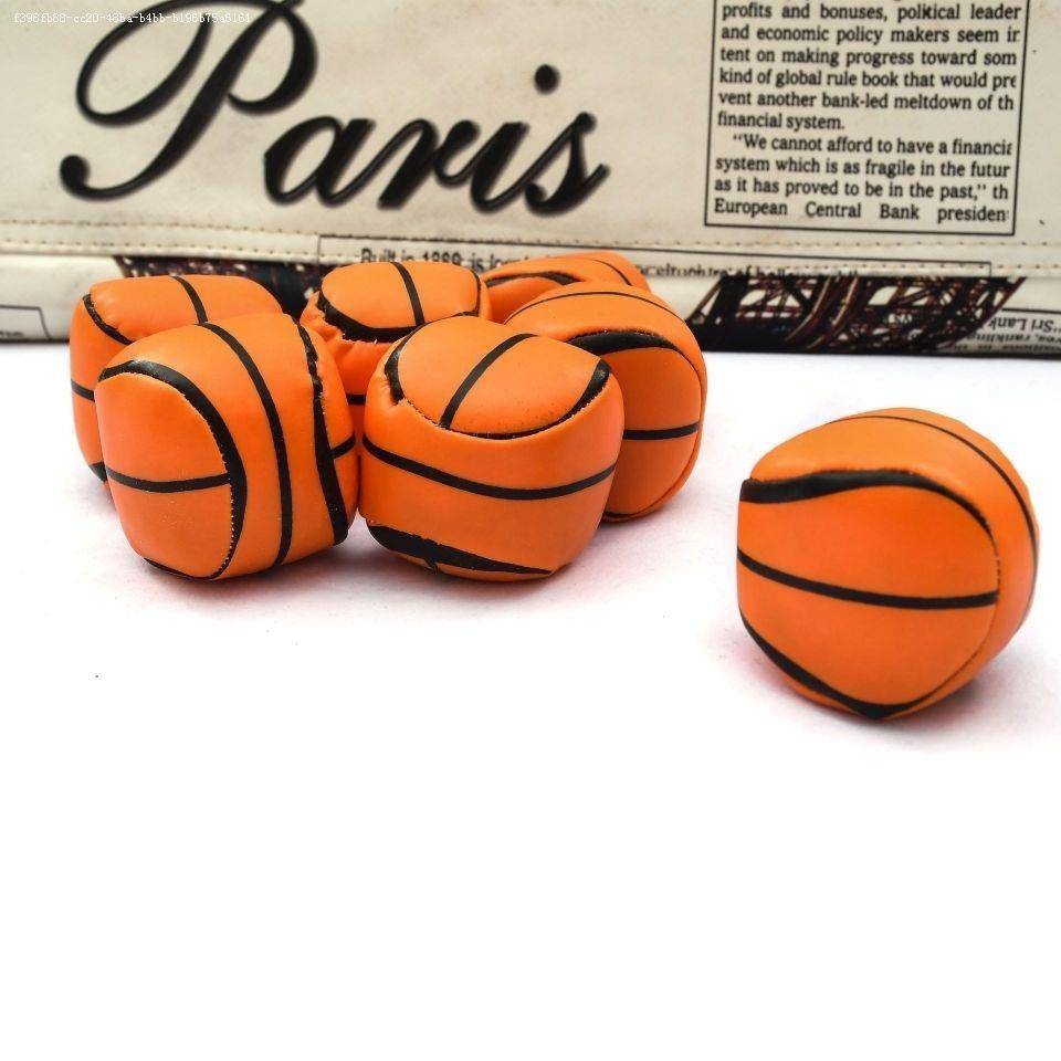 Er Shabao Children's Elementary Students Outdoor Drop Toys Classic 5CM Basketball Football Outdoor Toys Small Sandbag