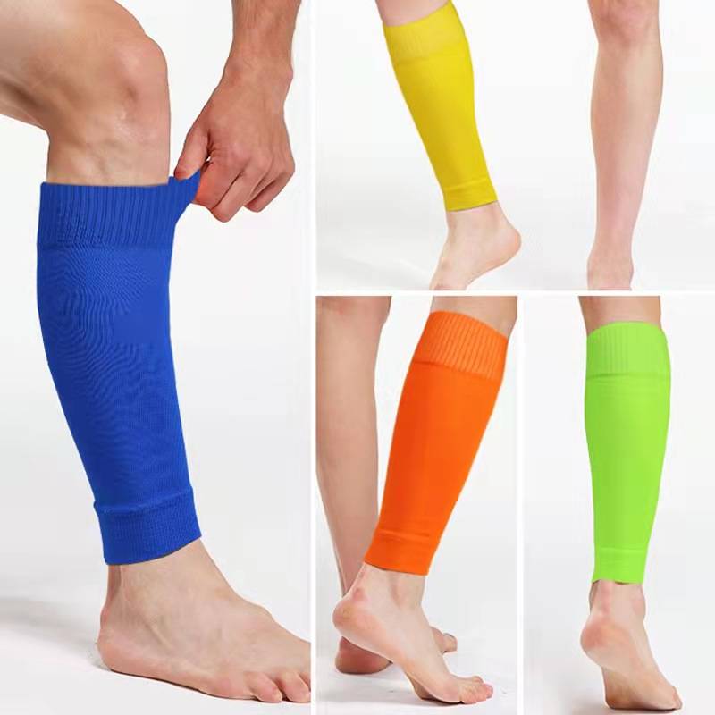 Professional high bombs adult children's elementary school football socks set leg protection fixing socks, bottomless football socks sleeve