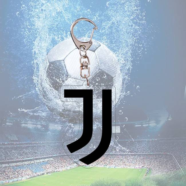 Football team emblem keychain spot Ackli double -sided pattern World Cup Champions League fans peripherals