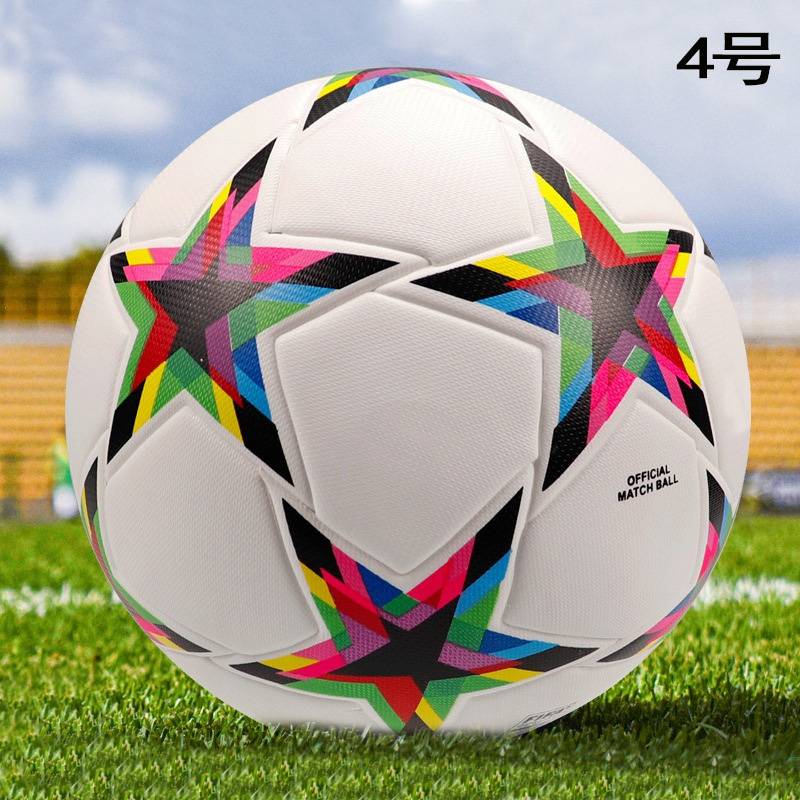 Paris Manchester United European Club Real Madrid Barcelona Seamless Hot Adhesive Adult Student No. 5 Football