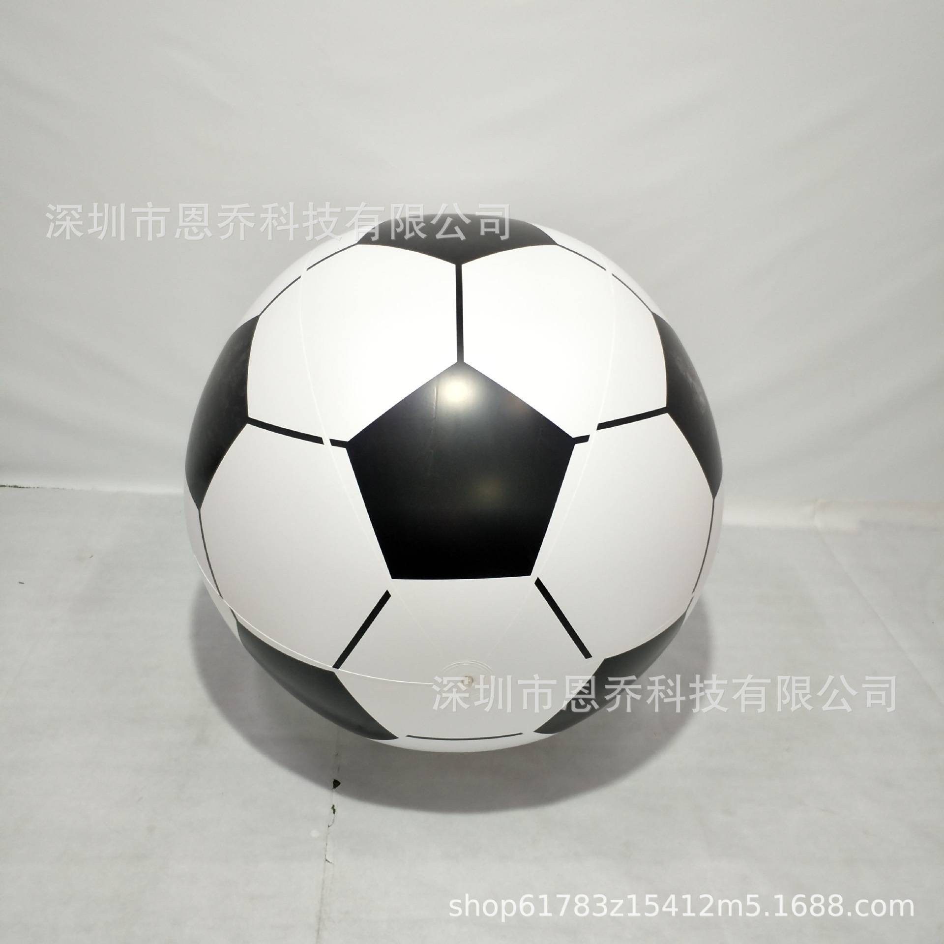 Hot -selling thickened and inflatable big football PVC inflatable beach ball advertising ball 100cm, 150cm