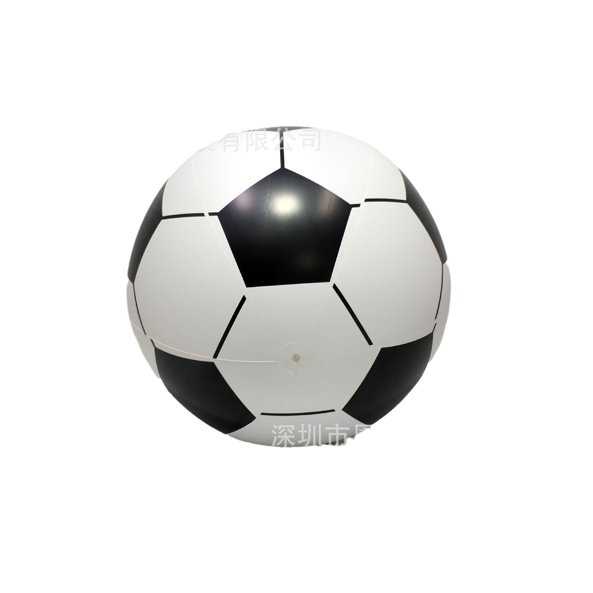 Hot -selling thickened and inflatable big football PVC inflatable beach ball advertising ball 100cm, 150cm