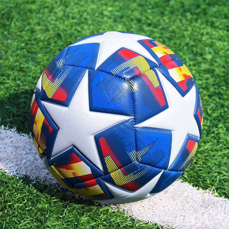 Genuine Third Ring Football No. 5 World Cup 2024 Card T Student Adult Competition Children's Middle Entrance Examination No. 5 wear resistance