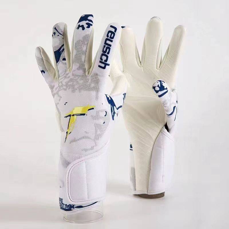 New Football goalkeeper gloves youth adult competition training glove thick latex anti -sliding custom logo