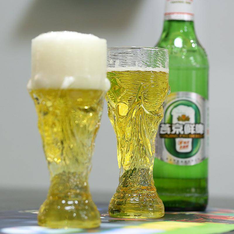 2024 European Cup Beer Cup Dali God Cup Football Glass Cup Wine bar barbecue restaurant KTV fan supplies