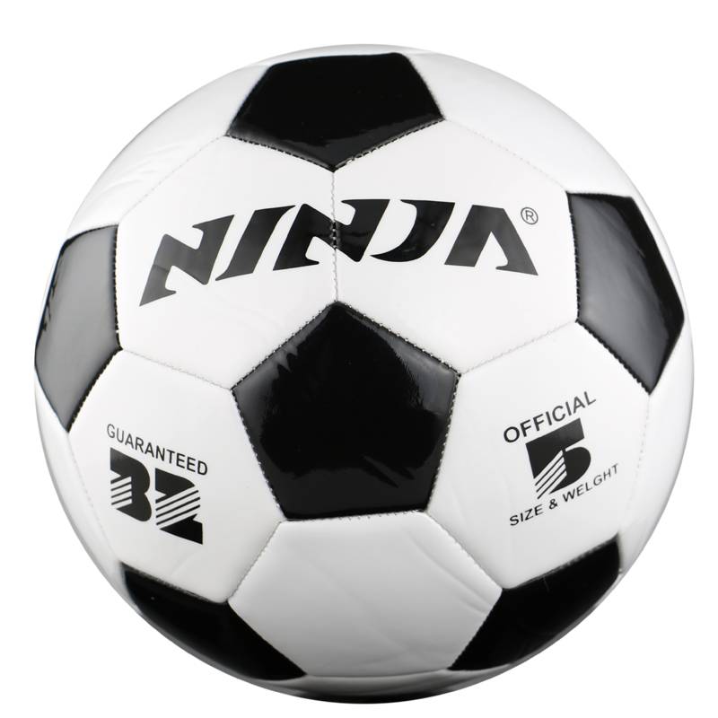 Ninja No. 5 Black and White Football Machine Adult Primary and Middle School Students Young Child Children Training Special Ball No. 4 Football