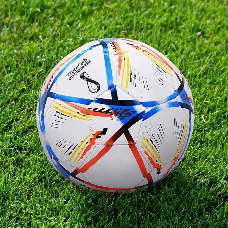2023 New Qatar World Cup Football Memorial No. 5 Mascot Adult Children's Competition Special Ball