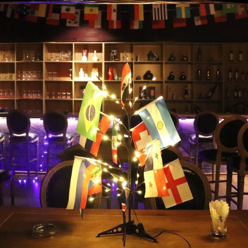 80cm Bar Bar Wish Lantern Tree
