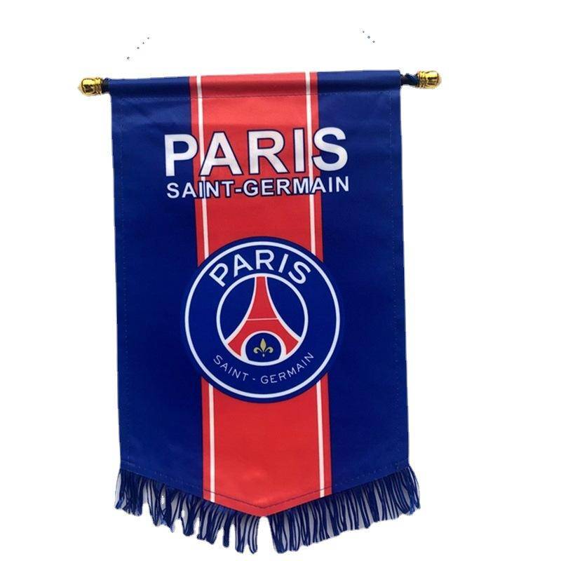 Flag Hanging Football Fan Bar Real Madrid Flag Decoration Switching Products Milan Chelsea Cup Pentagram Liverpool