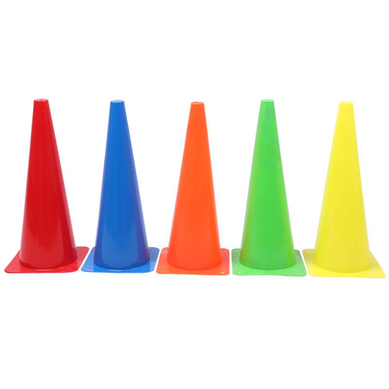 48cm without hole logo barrel football training supplies ice cream cylinder football training logo barrel football training cone