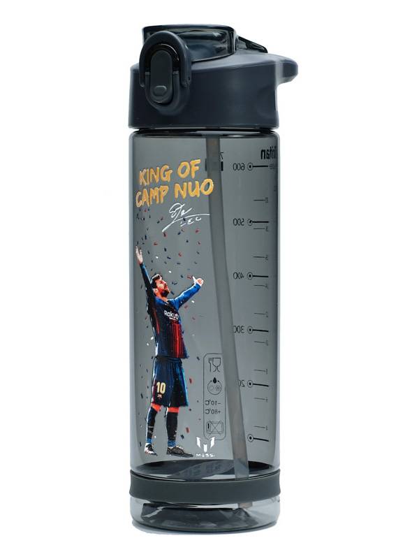 vthlet custom TRITAN material Messi C Ranemar Football fan straws sports plastic kettle cup