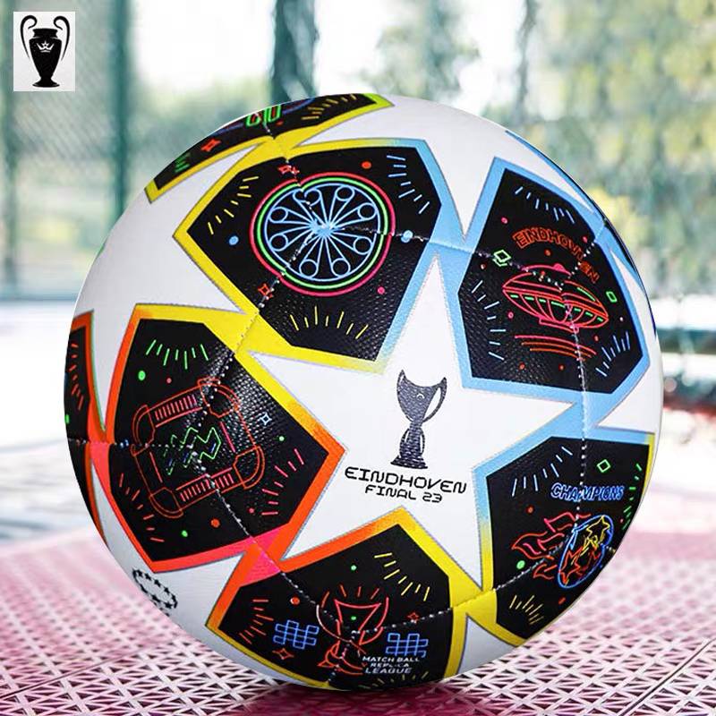 World Ball Champions League Football Children Adult No. 54 Primary and Middle School Training Competition Special soft PU leather wear resistance