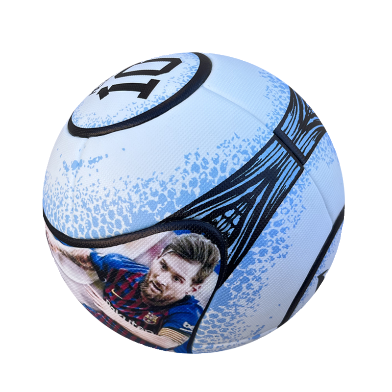 Football 2024 Messi Signature Football League No. 5 Ball Primary and Middle School Students Training Globe Fighting PU Collection Fans