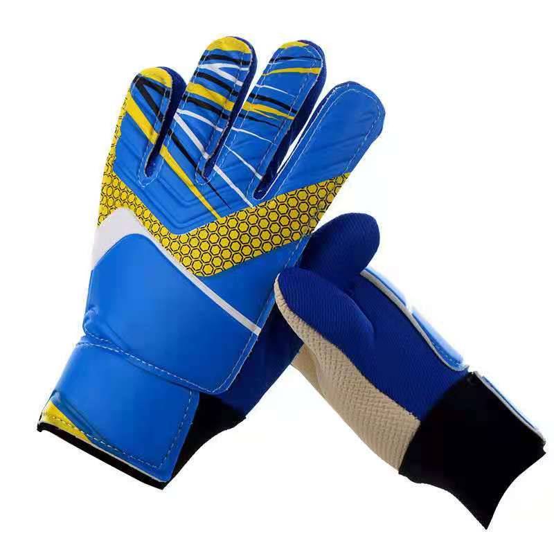 Children and adult football goalkeeper goalkeeper resistant dragon door latex special anti -slip goalkeeper training thickened gloves