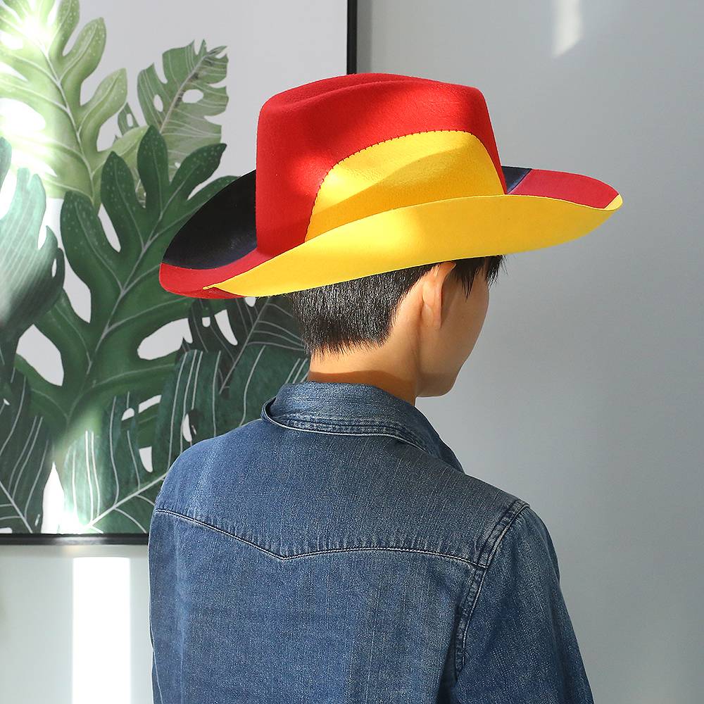 European Cup fan supplies souvenirs Football cheerful denim hat shout props bar KTV promotional activities