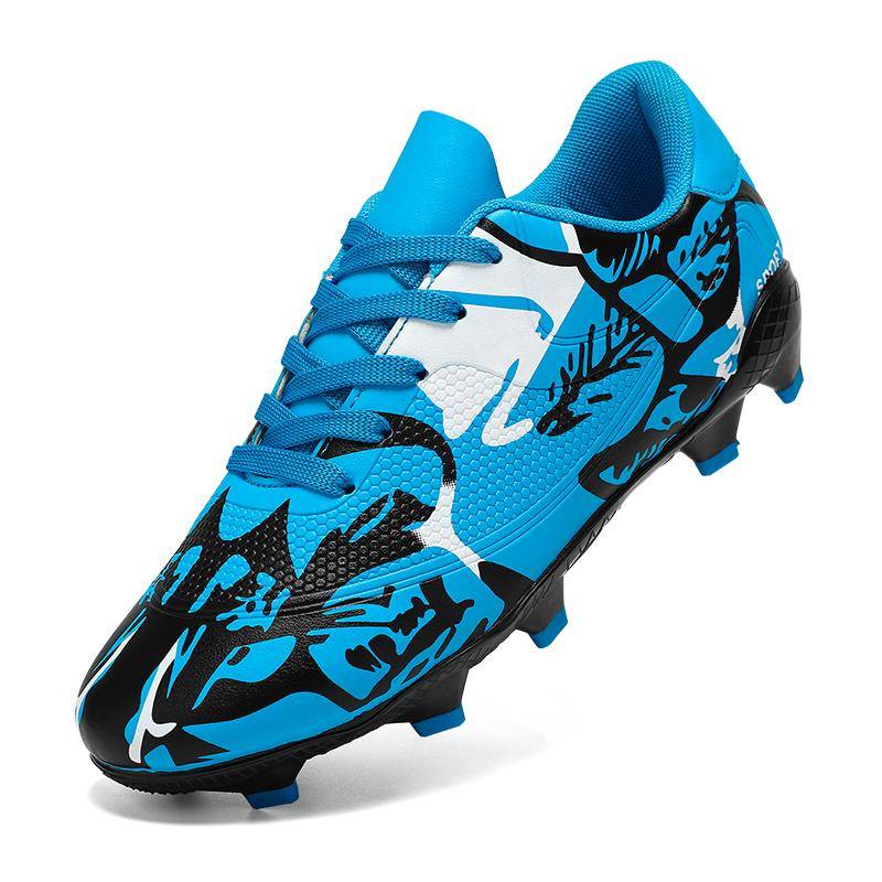 Football shoes men's skin noodle long nails football training short rubber shoes sports shoes low -top teenager shoes large size female