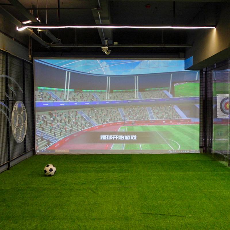 Interactive projection football large digital sports project smart indoor sports adult children experience hall can be customized