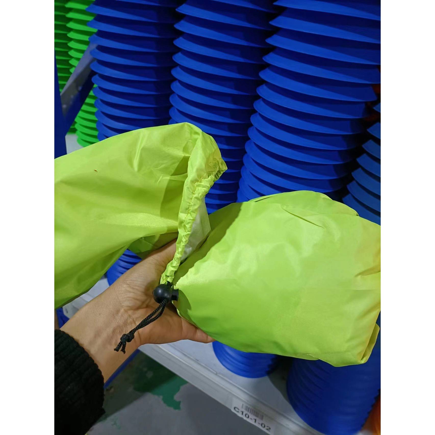 (Double Umbrella) fluorescent green