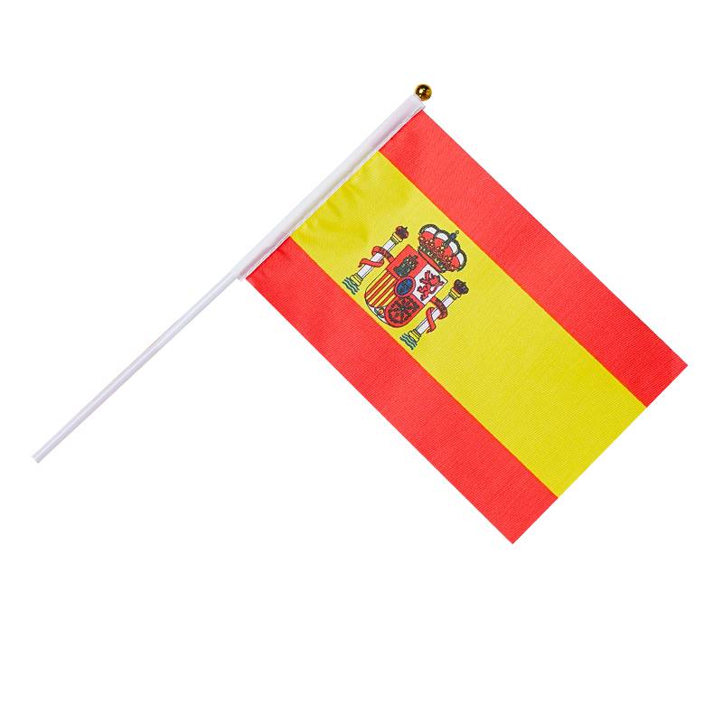 European Cup Football Cup Decoration Hand Shaking Banner French handwalking small flag bar Western restaurant fans gas channel props