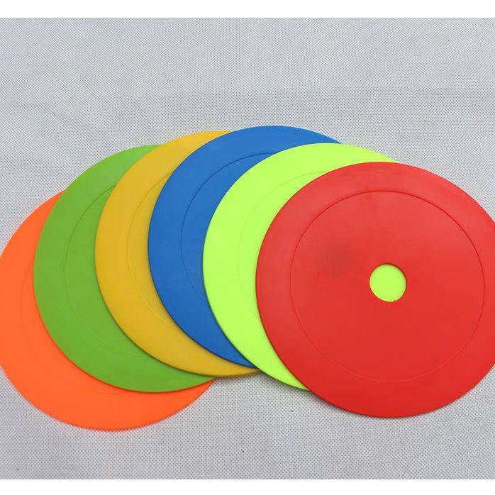 15 cm plane disc orange five pieces