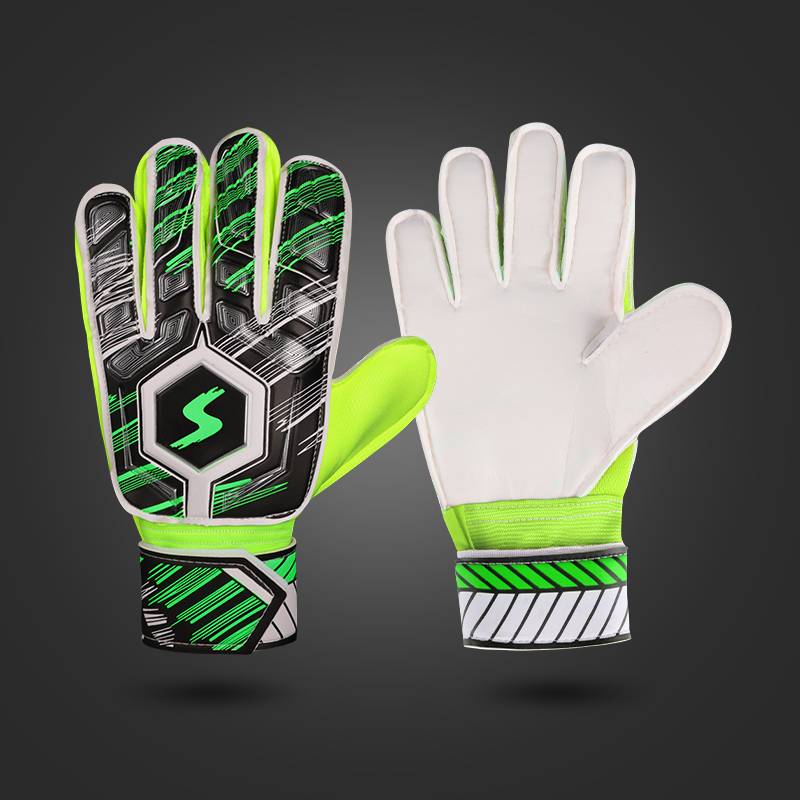 Football goalkeeper gloves Children adult adolescent elementary school students professional finger -anti -slip training goalkeeper men's competition