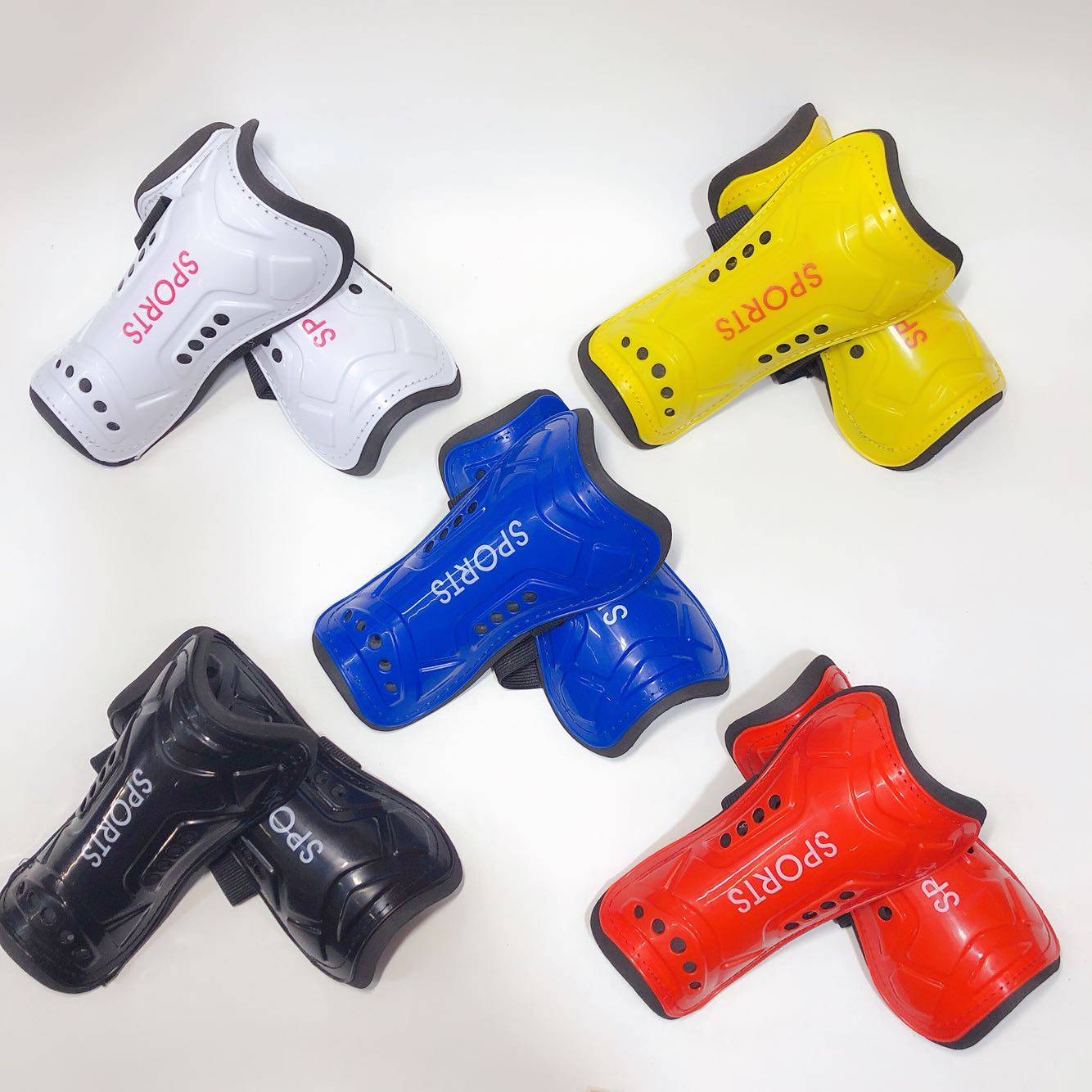 Football leg-plugged adult ankle-carer training competition with professional leg-protected sports kits