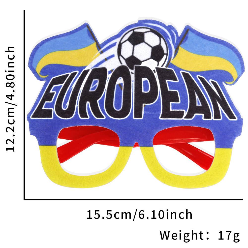 C17-European football flag model