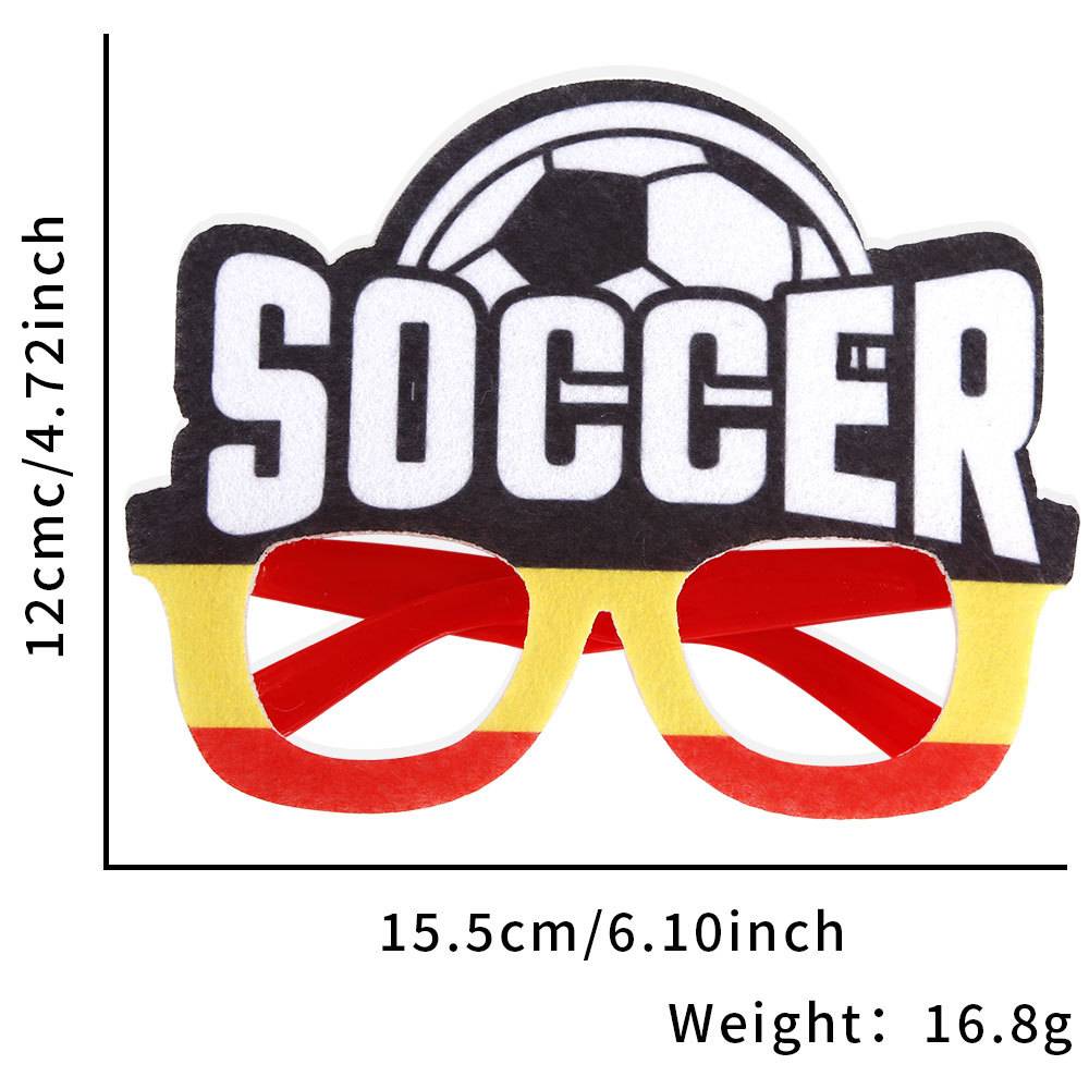 C19-Soccer football black and yellow red model