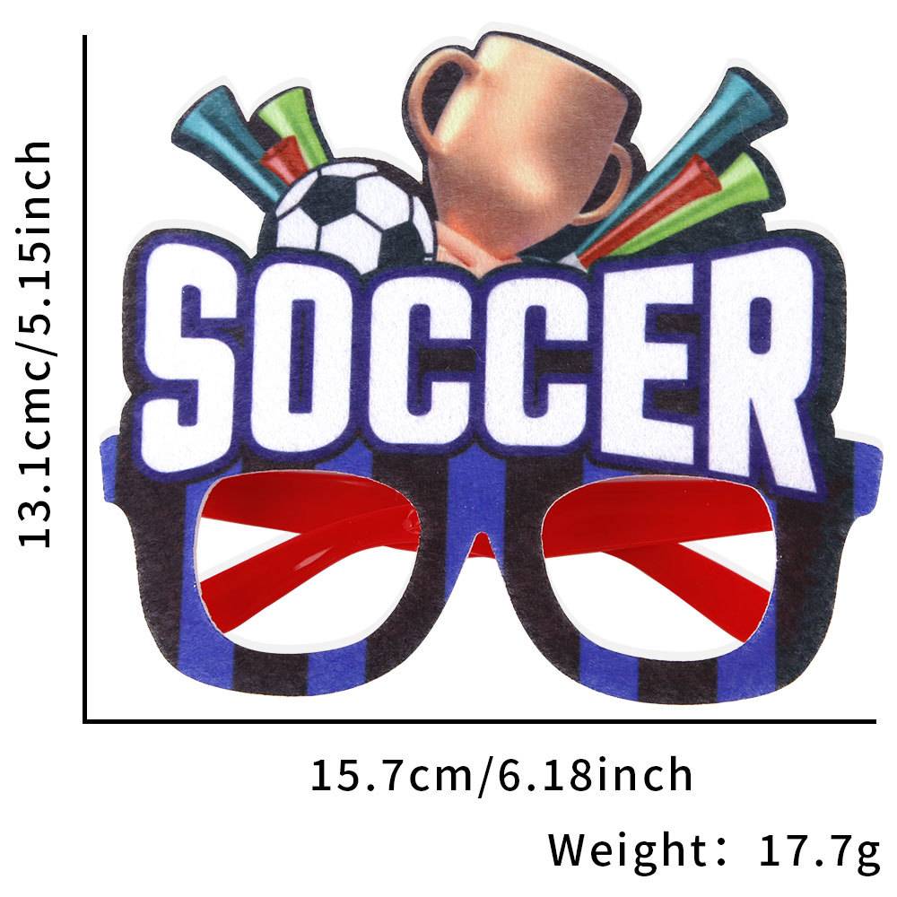 C20-Soccer trophy black blue model