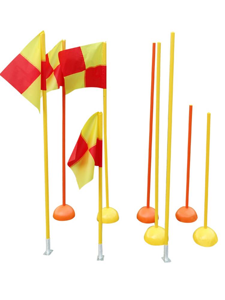 The high school entrance examination football basketball training pole snake -shaped running water -shaped water -shaped water base rod angle parking flag parking reversing marker barrier obstacle
