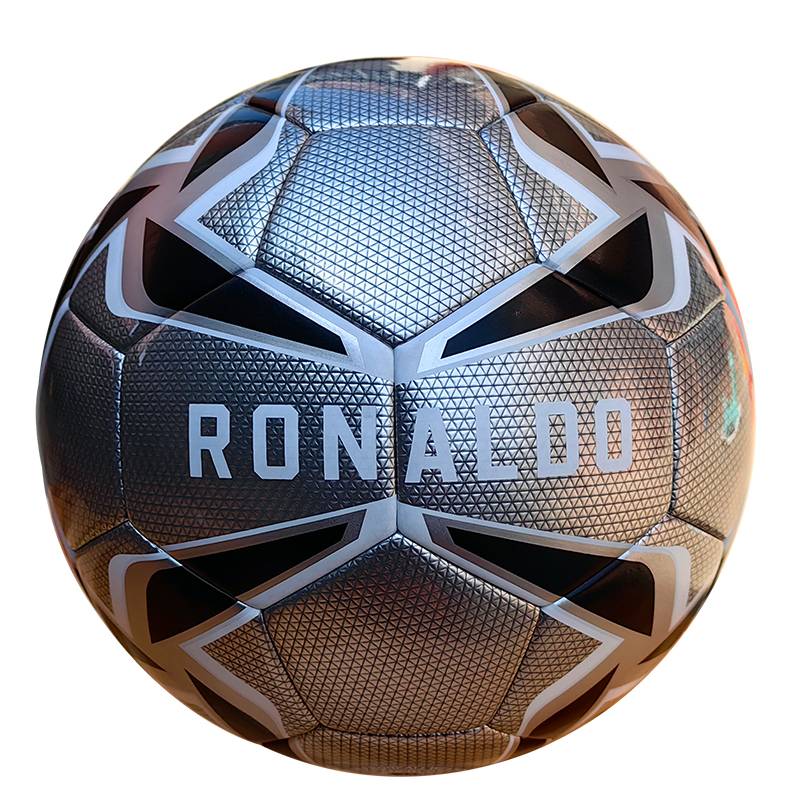 Limited Ronaldo Memorial Football No. 5 Children's Adolescent Seamless Hot Adhesive Training Middle School Students Common for Middle School Students