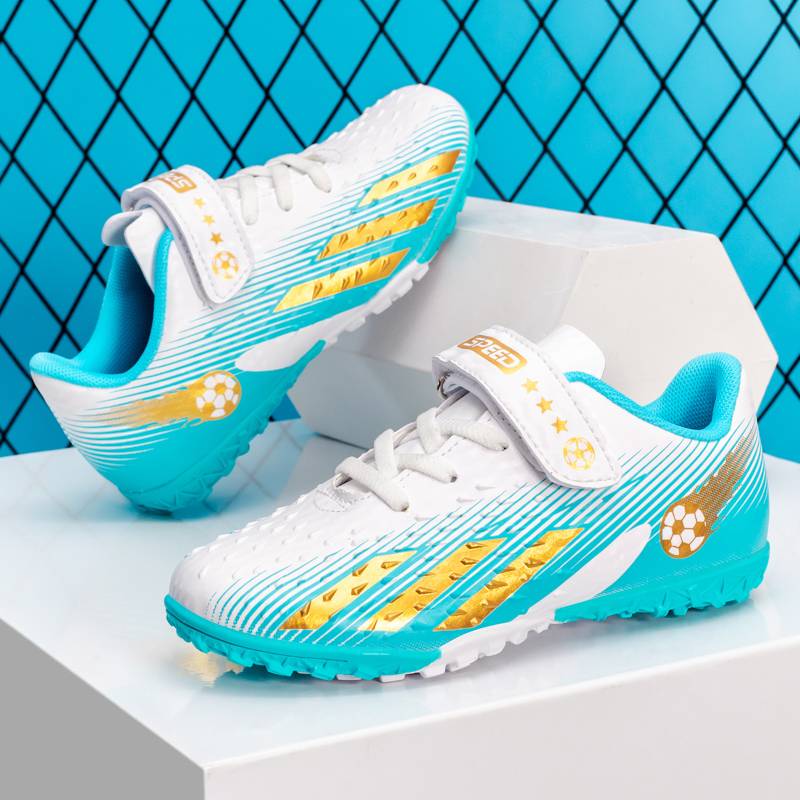 Children's football shoes broken nail boy Guo Chao co -branded boys sports shoes 2024 Summer new elementary school shoes