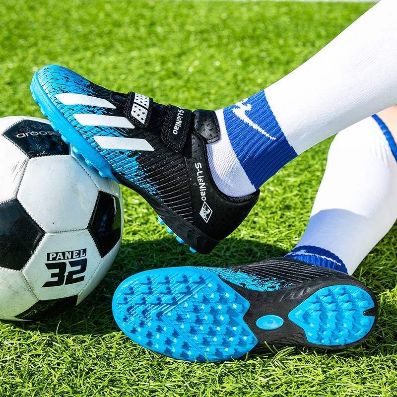 Children's football shoes broken nail boy Guo Chao co -branded boys sports shoes 2024 Summer new elementary school shoes