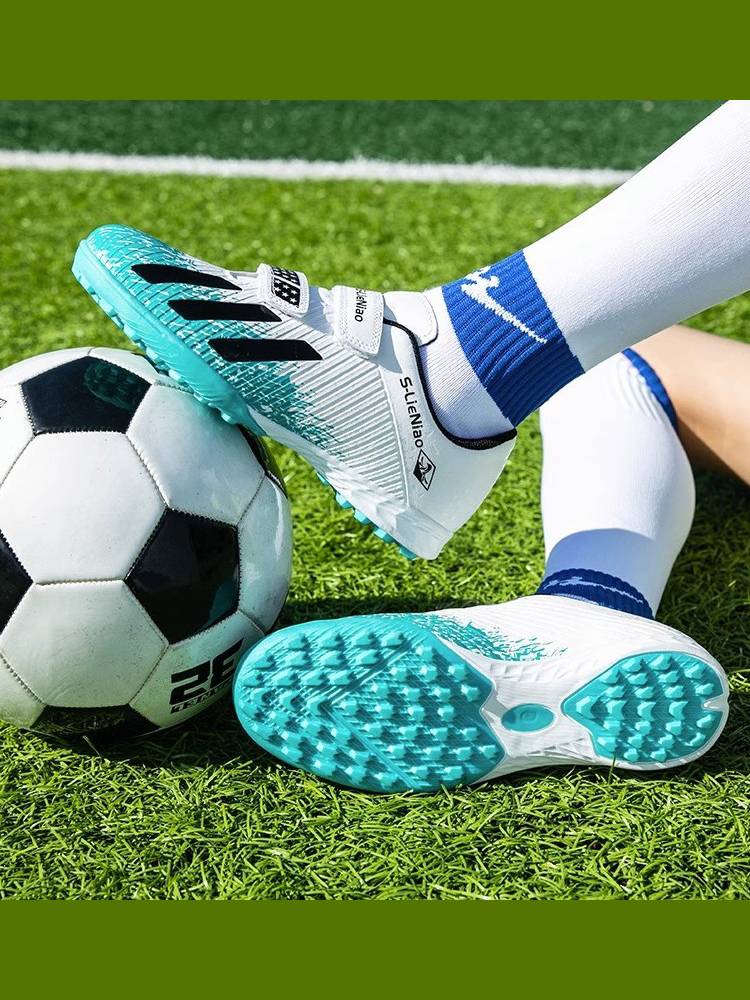 Children's football shoes broken nail boy Guo Chao co -branded boys sports shoes 2024 Summer new elementary school shoes
