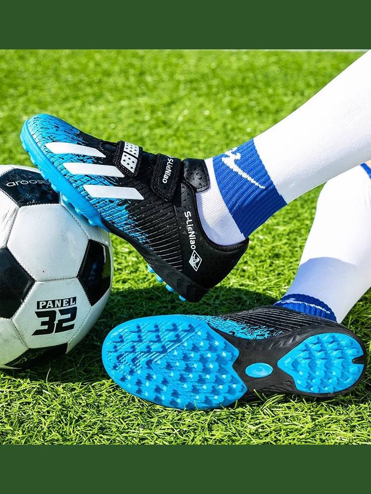 Children's football shoes broken nail boy Guo Chao co -branded boys sports shoes 2024 Summer new elementary school shoes
