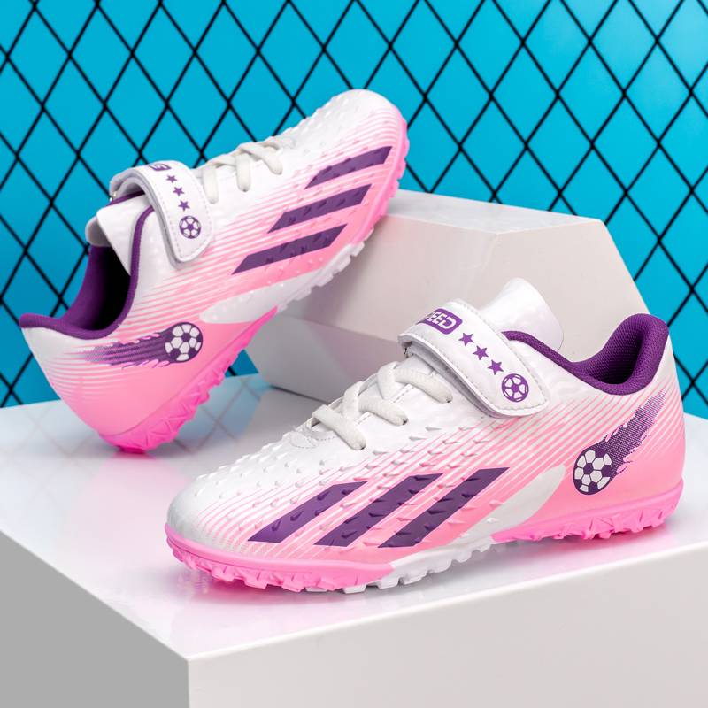 Children's football shoes broken nail boy Guo Chao co -branded boys sports shoes 2024 Summer new elementary school shoes